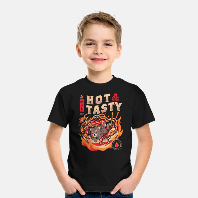 Cats And Noodles-youth basic tee-eduely