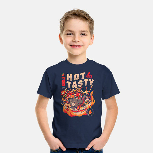 Cats And Noodles-youth basic tee-eduely