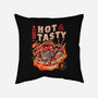 Cats And Noodles-none removable cover w insert throw pillow-eduely