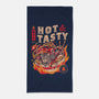 Cats And Noodles-none beach towel-eduely