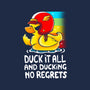 Duck It All-none removable cover w insert throw pillow-Vallina84