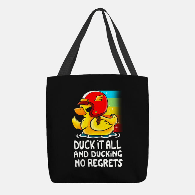 Duck It All-none basic tote bag-Vallina84