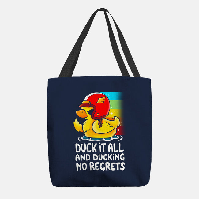 Duck It All-none basic tote bag-Vallina84