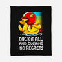 Duck It All-none fleece blanket-Vallina84