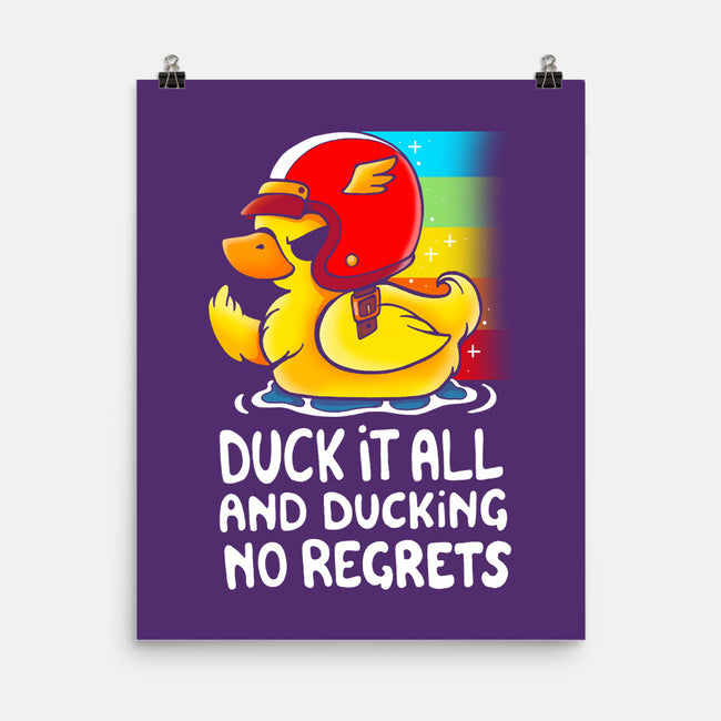 Duck It All-none matte poster-Vallina84