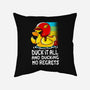 Duck It All-none removable cover w insert throw pillow-Vallina84