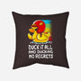 Duck It All-none removable cover w insert throw pillow-Vallina84