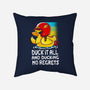 Duck It All-none removable cover w insert throw pillow-Vallina84