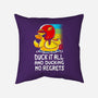 Duck It All-none removable cover w insert throw pillow-Vallina84