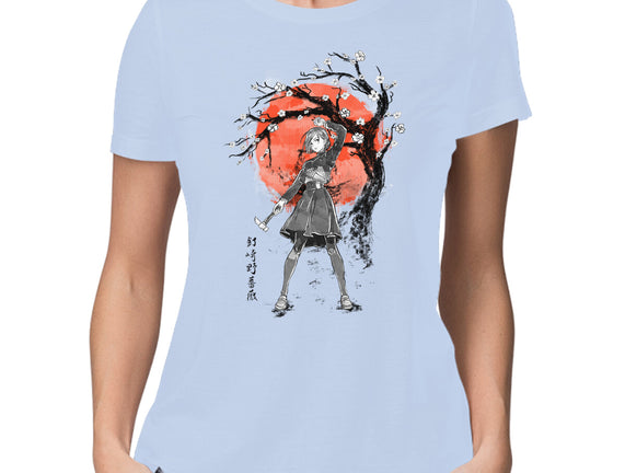 Nobara At Sakura Tree