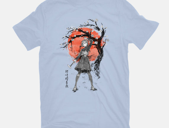 Nobara At Sakura Tree