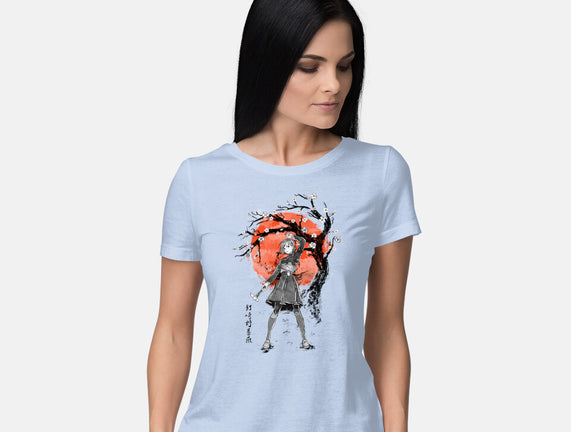 Nobara At Sakura Tree