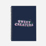Sweet Creature-none dot grid notebook-tobefonseca