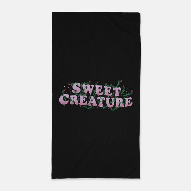 Sweet Creature-none beach towel-tobefonseca