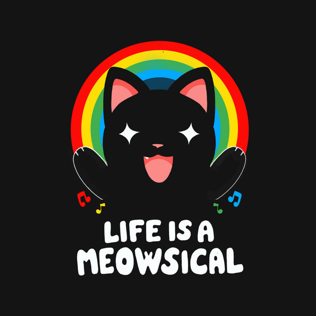 Meowsical-unisex basic tee-Vallina84