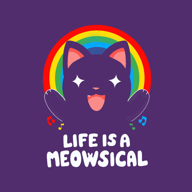 Meowsical-womens fitted tee-Vallina84