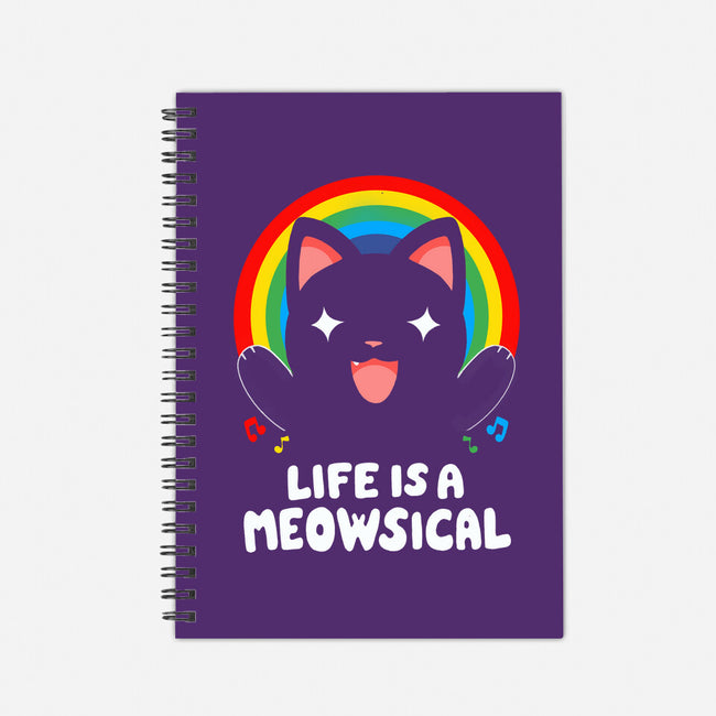 Meowsical-none dot grid notebook-Vallina84