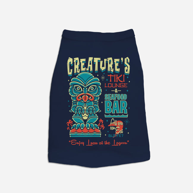 Creature's Tiki Lounge-cat basic pet tank-Nemons