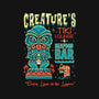 Creature's Tiki Lounge-womens basic tee-Nemons