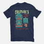 Creature's Tiki Lounge-womens basic tee-Nemons