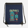 Creature's Tiki Lounge-none drawstring bag-Nemons