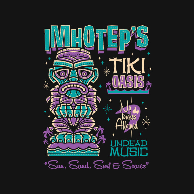 The Mummy's Tiki Oasis-none removable cover w insert throw pillow-Nemons