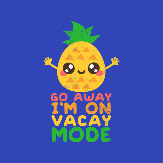 Pineapple Vacay Mode-none fleece blanket-NemiMakeit