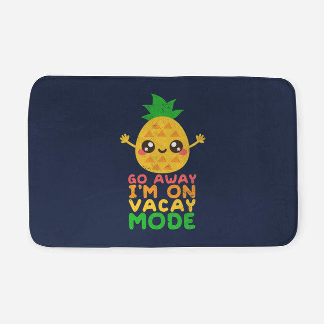 Pineapple Vacay Mode-none memory foam bath mat-NemiMakeit