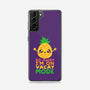 Pineapple Vacay Mode-samsung snap phone case-NemiMakeit