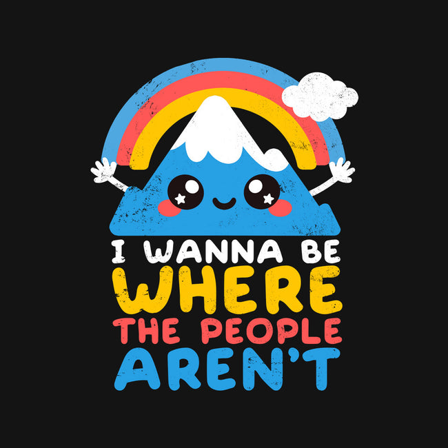 Where The People Aren't-youth crew neck sweatshirt-NemiMakeit