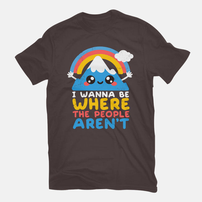 Where The People Aren't-womens basic tee-NemiMakeit