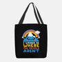 Where The People Aren't-none basic tote bag-NemiMakeit