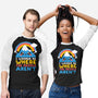Where The People Aren't-unisex baseball tee-NemiMakeit