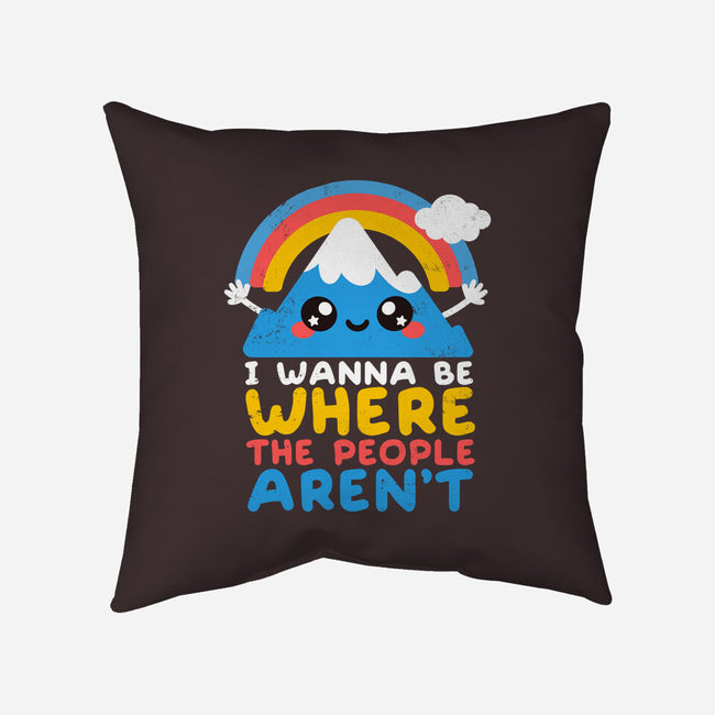 Where The People Aren't-none removable cover w insert throw pillow-NemiMakeit