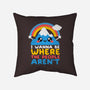 Where The People Aren't-none removable cover w insert throw pillow-NemiMakeit