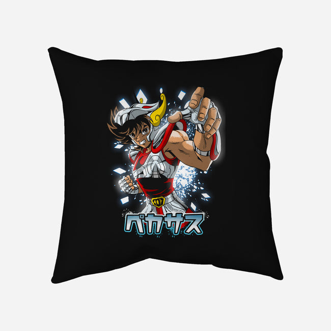 Give Me Your Strength-none removable cover throw pillow-Diego Oliver