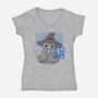 Cute And Wise-womens v-neck tee-xMorfina