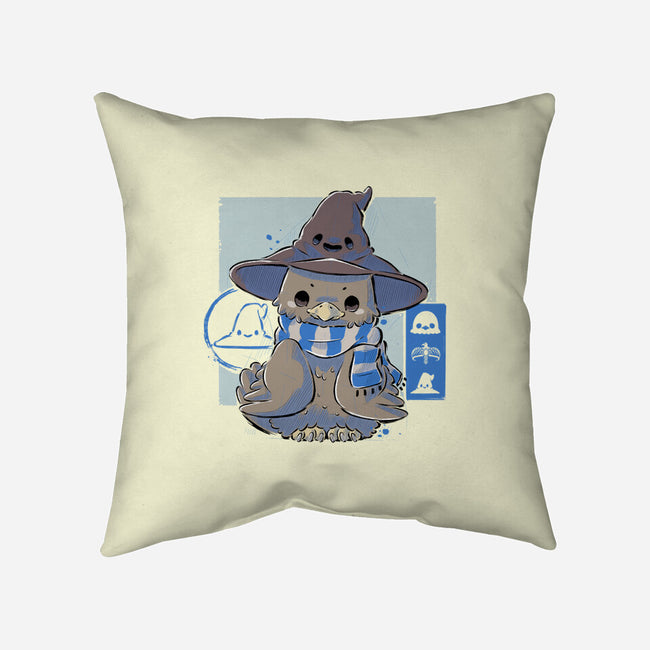 Cute And Wise-none removable cover w insert throw pillow-xMorfina