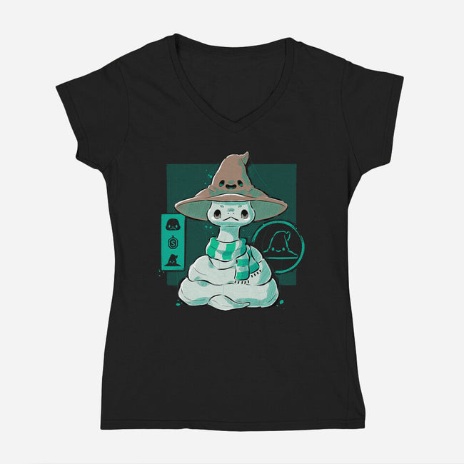 Cute And Ambitious-womens v-neck tee-xMorfina