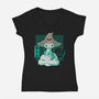 Cute And Ambitious-womens v-neck tee-xMorfina
