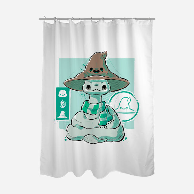 Cute And Ambitious-none polyester shower curtain-xMorfina