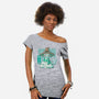 Cute And Ambitious-womens off shoulder tee-xMorfina