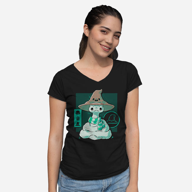 Cute And Ambitious-womens v-neck tee-xMorfina