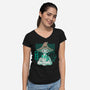 Cute And Ambitious-womens v-neck tee-xMorfina
