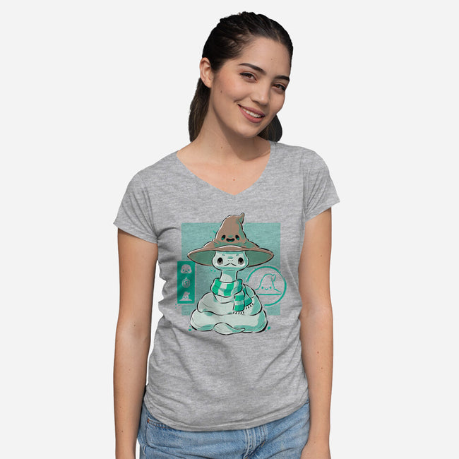 Cute And Ambitious-womens v-neck tee-xMorfina
