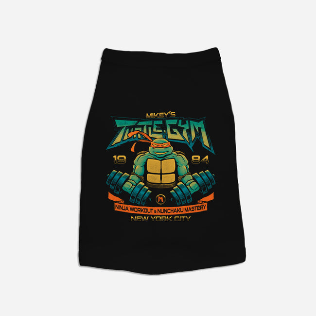 Mikey's Gym-cat basic pet tank-teesgeex