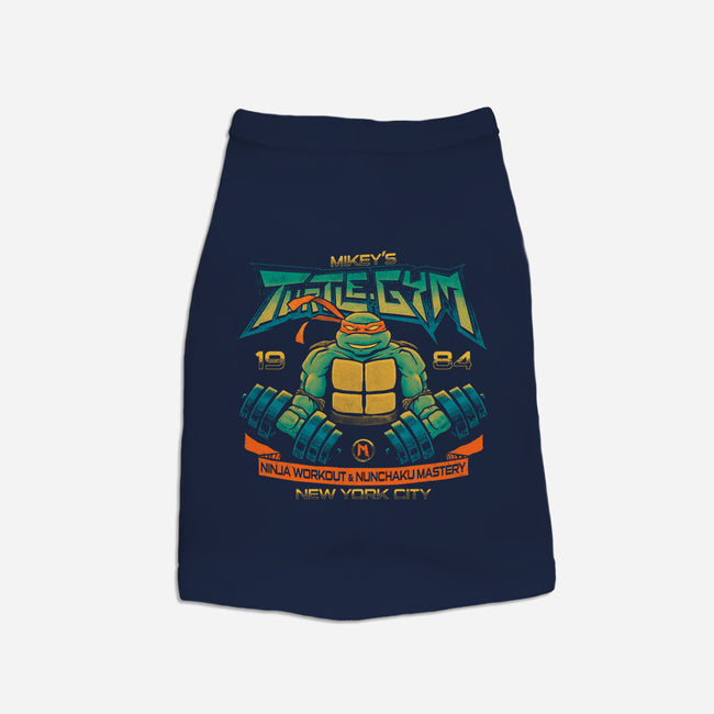 Mikey's Gym-cat basic pet tank-teesgeex