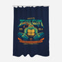 Mikey's Gym-none polyester shower curtain-teesgeex