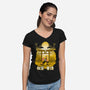 Don't Take The Easy Way Out-womens v-neck tee-mystic_potlot