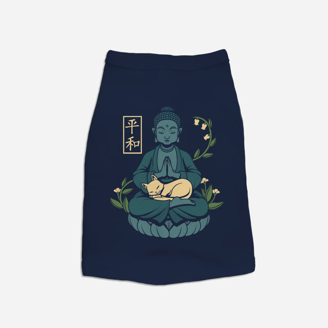 Cat Meditation-dog basic pet tank-tobefonseca